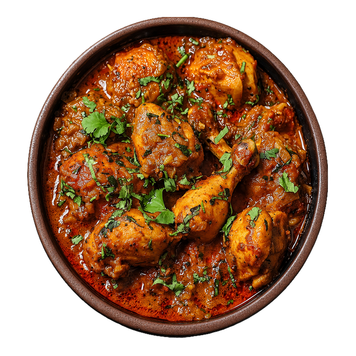 Chicken curry bowl