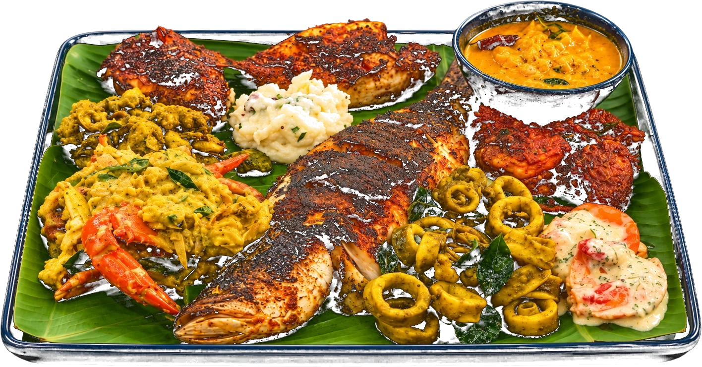 Sea food platter